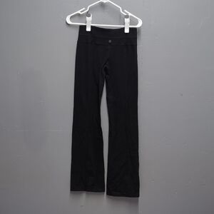Lululemon Black Flared Yoga Pants Size 4